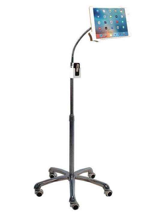 CTA Other - CTA Digital Heavy-Duty Gooseneck Floor Stand for 7-13 Inch Tablets (PAD-HFS)